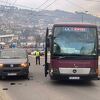 Sarajevo: Sudar kombija i autobusa na Skenderiji, privremeno obustavljen trolejbuski saobraćaj