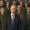 Putin objavio novogodišnju poruku okružen vojnicima: Imamo svetu dužnost odbrane Rusije