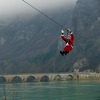 Neobična zip line avantura višegradskog Djeda Mraza