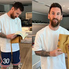 Messi dobio specijalni poklon od komšija iz rodnog grada, nije krio osmijeh kada ga je otvorio