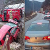 Saobraćaj na putu Sarajevo - Pale obustavljen: Auto završio u kanalu, ogromna kolona na putu