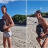 Zlatan Ibrahimović pokazao kako vježba na plaži, jedan detalj se nekima nije svidio