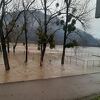 Izlila se Drina kod Zvornika, poplavljeni gradska plaža i igralište