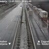 Zbog jakog nevremena kilometarska kolona kamiona na ulazu u Sloveniju