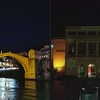Mostar: Stari most i Kosača osvijetljeni u sjećanje na šest miliona ubijenih Židova
