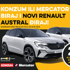 Konzum i Mercator organizuju novu nagradnu igru  i po prvi put tržištu predstavljaju najnoviji Renault Austral