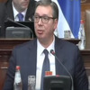 Vučić sada tvrdi da ga EU zvaničnici ipak nisu ucijenili po pitanju Kosova
