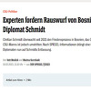 Bivše diplomate i nekadašnji zaposlenici OHR-a pisali Bundestagu, traži se smjena Schmidta