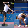 Kontroverzni teniser iz Kazahstana (ATP. 50.) u razmaku od 30 sekundi razbio tri reketa