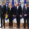 U Briselu počeo sastanak članova Predsjedništva BiH sa Charlesom Michelom