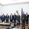Članovi Predsjedništva ugostili evropske delegacije za sigurnost, razgovarali o djelovanju EUFOR-a u BiH