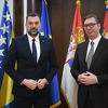 U Beogradu počeo sastanak Konakovića i Vučića, izražena nada u bolje dobrosusjedske odnose