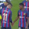 Igrači Barcelone Torres i Fati se svađali zbog penala, na kraju je Xavi morao objašnjavati odluke