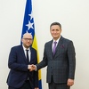 Bećirović razgovarao sa Sarazzinom, istaknuti odlični odnosi BiH i Njemačke