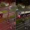 Kamere snimile haos iz Napulja: Ispaljeni projektili na navijače Frankfurta