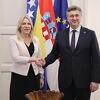 Cvijanović i Plenković o unapređenju bilateralne i regionalne saradnje