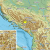 Zemljotres zatresao jugoistok BiH, epicentar 48 kilometara sjeveroistočno od Mostara
