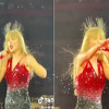 Trenutak s nastupa Taylor Swift postao hit, njena "naelektrisana" kosa nasmijala mnoge