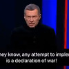 Ruski propagandista Vladimir Solovjov: Izvršit ćemo nuklearni napad na zemlju koja uhapsi Putina
