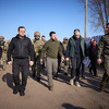 Volodimir Zelenski posjetio liniju fronta na jugu Ukrajine u regiji Herson