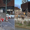 Sarajevo: Nastavljena demontaža urušenog objekta, manje gužve u saobraćaju jer je odblokirana jedna traka
