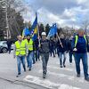 Zenički rudari krenuli prema Gradskoj upravi: Traže isplatu plata i toplog obroka