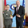 Helez s vojnim atašeom Srbije: BiH smatra prijateljem svakog ko poštuje njen teritorijalni integritet i suverenitet