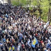 Pogledajte kako iz zraka izgledaju protesti ispred Parlamenta FBiH
