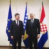 Mostar: Čović se sastao s Lajčakom, a kasnije će i sa Plenkovićem