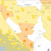 Narandžasti meteoalarm u BiH: Sutra obilne padavine i jaki udari vjetra, izdato upozorenje za poplave