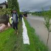 Vodostaj Une kod Bihaća čak 609 cm, postavljeno četiri hiljade vreća sa pijeskom