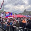 Počeo Vučićev miting u Beogradu, okupile se desetine hiljada građana