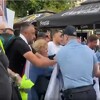 Učesnici SDS-ovog skupa se sukobili s policijom u Banjoj Luci
