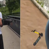 Vandalizam u Sarajevu: Mladić bacio iznajmljeni električni romobil u Miljacku