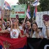 Šesta sedmica protesta u Beogradu, studenti skandiraju: "Izađite napolje"