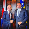 Ministar Elmedin Konaković se sastao sa britanskim ministrom Leom Dochertyjem