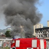 Veliki požar na otvorenoj pijaci u Sarajevu
