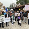 Pedesetak građana u Sarajevu na skupu protiv Povorke ponosa: Ne smeta im LGBT, ali im smeta nametanje i blokada grada
