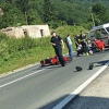 U saobraćajnoj nesreći kod Hadžića povrijeđen motociklista, moguća gužva na cesti