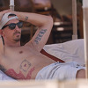 Zlatan Ibrahimović snimljen na plaži u Saint Tropezu, pažnju privukla jedna od njegovih tetovaža