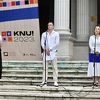 Bh. glumci recitovali su najljepše sevdalinke uz muzičku pratnju na pozorišnom trgu u Sarajevu