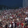 Spektakularna atmosfera na Koševu, više od 20.000 navijača želi prolaz Sarajeva