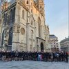 Navijači Borca na utakmicu u Beču ponijeli zastavu s likom Gavrila Principa