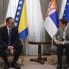 Brnabić se sastala s bh. ambasadorom Vranješom, ni riječi o skandalu