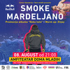 Smoke Mardeljano osmog augusta nastupit će u Domu mladih, predstavlja novi album