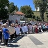 Stotine građana na protestu u Gradačcu: Sistem nas ne štiti od zlostavljača poput Sulejmanovića