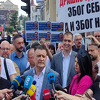 Okupljanje uprkos danu žalosti: SNSD blokirao saobraćaj u centru Banje Luke