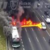 Autobus se zapalio na autoputu u Argentini, putnici panično bježali