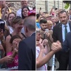Kao filmska zvijezda: Stotine Mađara izašlo na ulice da pozdrave Erdogana