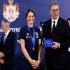 Vučić ugostio srebrene odbojkašice: Za mene ste zlatne, pobijedit ćete vi i Turkinje i Kineskinje